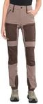 Fj&auml;llr&auml;ven Damen Keb Agile Hose, Suede Brown/Dark Olive, 32/S