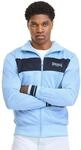 Lonsdale Herren Trainingsjacke normale Passform MEOLS M, Blue/Navy