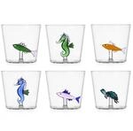 Ichendorf Milano Set mit 6 Tumbler New, Kollektion Marine Garden, 35 cl,