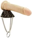 Erotic Fashion ra7477 Parachute mit Spikes, schwarz Leder Verstellbar, 1er-Pack...