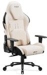 Diablo Gaming Stuhl Stoff X.One Prime Gamer Stuhl Ergonomisch mit Magnetische