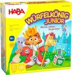 HABA W&uuml;rfelk&ouml;nig Junior - W&uuml;rfelspiel ab 4 Jahren - Gesellschaftsspiel 