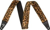Fender&reg; &raquo;WILD ANIMAL PRINT STRAPS - LEOPARD&laquo; Gitarrengurt aus Polyester - 5cm