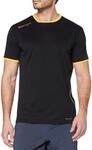 Kempa Herren Curve Trikot, Schwarz/Gold, 116