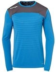 Kempa Herren Longsleeve Emotion 2.0 Langarmshirt, kempablau/Anthra, L, 200226802