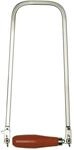 Laubs&auml;ge &ndash; Made in Germany, Laubs&auml;gebogen mit Stahlfl&uuml;gelmuttern, 10 x 5 mm