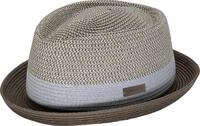 CHILLOUTS Paea Hat - Pork Pie Hut Herren/Damen, 100% Papierstroh, Unisex Sommer