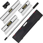 VEVOR Dekorspachtel Set 25 cm / 60 cm/ 80 cm Breitspachtel, 0,89-2 m...