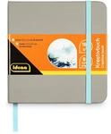 Idena 60074 - Aquarellpapier im quadratischen Format 12,5 x 12,5 cm, Malbuch...