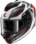SHARK, Integraler Motorradhelm SPARTAN GT PRO CARBON MEKARIUM Carbon Silver Red...