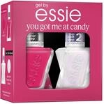 gel by essie you got me at candy, Set mit pinkem Gel-Lack you can-dy it und gel