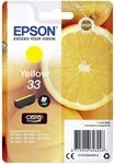 Epson Original Orangen Claria 33-Einzel-Tintenpatrone &ndash; Patrone Yellow &ndash; 1...
