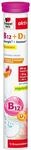 Doppelherz Vitamin B12 + D3 | Hochdosiert mit 300 &mu;g Vitamin B12 und 800 I.E.