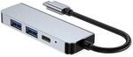 VALUE USB Typ C Docking Station, HDMI 4K, 2X USB A + Typ C PD