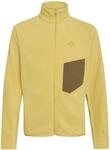 adidas Unisex Kinder Terrex Kids Multi Full-Zip Fleece Sweatshirt, Pyrite, 15-16