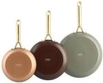 GreenPan Shades 3-teiliges Keramik-Antihaft-Pfannenset, &Oslash; 20/24/28 cm,...