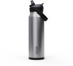 CAMELBAK Thrive Flip Straw VSS Trinkflasche, Stainless, 1L