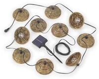 Reality Leuchten LED Hybrid Solar Au&szlig;en Lichterkette Mood R74761932, Kunststoff