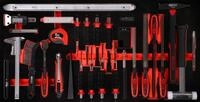 KS Tools 813.1036 Hammer- / Mei&szlig;el- / und Messwerkzeug-Satz in...