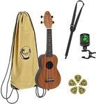 Ortega Guitars Sopran Ukulele Akustisch &ndash; Keiki K2 Series &ndash; Inklusive Zubeh&ouml;r