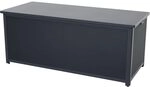 Kissenbox Sabano dunkelgrau 181x79,3x75 cm