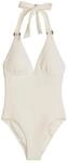 Marc O'Polo Damen Badeanzug Firecracker Floral whitecotton - Gr&ouml;&szlig;e XS