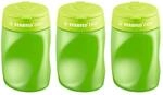 STABILO - Ergonomischer Dosen-Spitzer f&uuml;r Rechtsh&auml;nder - EASYsharpener - 3 in 1-3er