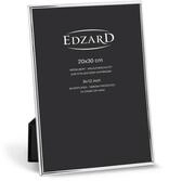 EDZARD Bilderrahmen Genua (f&uuml;r Foto 20 x 30 cm), edel versilbert, anlaufgesch&uuml;tzt,