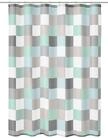 Kleine Wolke Duschvorhang Textil Check Mare 180 x 200 cm