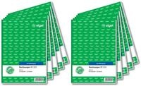 SIGEL RE525/10 Rechnungen A5, 2x50 Blatt, 10er Pack, mit Blaupapier und
