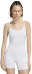 adidas Damen All Me Essentials Tank Shirt, White, S