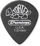 Dunlop Pitch Black Jazz-Gitarrenplektren 12 St&uuml;ck 1.0mm