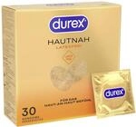 Durex Hautnah Latexfrei Kondome - Latexfreie Kondome aus Real-Feel-Material &...