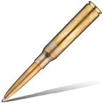 Fisher Space Pen Bullet 338 Kugelschreiber (mit echter Jagd-Patronenh&uuml;lse im Kaliber