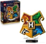LEGO Harry Potter Hogwarts Hauswappen - Wanddeko 3D Modell mit Tieren - DIY Deko