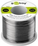 Goobay 40851 L&ouml;tzinn bleifrei &oslash; 0,56mm L&ouml;tdraht mit Flussmittel / 0,3 %...