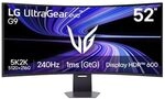 LG Ultragear&trade; 52G930B-B 52 Zoll 21:9 Curved 5K2K VA Gaming Monitor, 240Hz,
