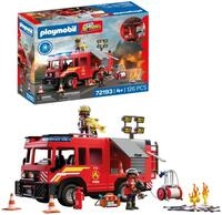 PLAYMOBIL | City Action | Feuerwehr‑R&uuml;stfahrzeug | Einsatzfahrzeug mit Licht...
