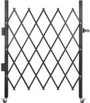 VEVOR Einzel Sicherheitstor 108 x 132 cm Faltt&uuml;rtor aus Kanalstahl, flexibel