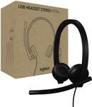 Logitech H570e Headset mit Mikrofon f&uuml;r PC und Mac