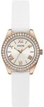 Guess Damen Armbanduhr GW1000L3 Mini Luna, 30 mm Edelstahl Rosegold,...