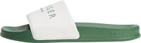 Tommy Hilfiger Herren Badeschuhe Neoprene mit Logo, Elfenbein (Ivory Petal), 40