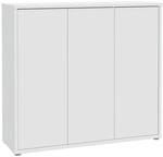 Forte Alice Springs Schuhschrank 100 110, moderner Flurschrank mit 3 T&uuml;ren und...