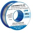 CFH Elektroniklot EL 322 &ndash; L&ouml;tzinn &Oslash; 1,0 mm, 200 g, flussmittelgef&uuml;llt,