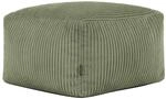 Icon Amara Hocker, Salbeigr&uuml;n, Flauschiger Sitzsack Cord, Sitzpuff, Pouf...