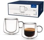 Villeroy & Boch &ndash; Artesano Hot&Cold Beverages Espresso-Glas mit Henkel Set 2...