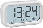 TFA Dostmann Nocta Wecker digital, 60.2052.02, LCD Display mit gro&szlig;er...