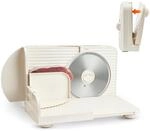 VEVOR Allesschneider Fleischschneider 180 W elektrische Aufschnittmaschine mit...