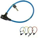 Master Lock Fahrrad-Stahlkabelschloss mit Schl&uuml;ssel, 65 cm Kabel, wetterfest,
