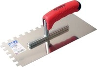 HAROMAC Gl&auml;ttekelle Made in Germany, 10x10 mm gezahnt, rostfreier Edelstahl,2